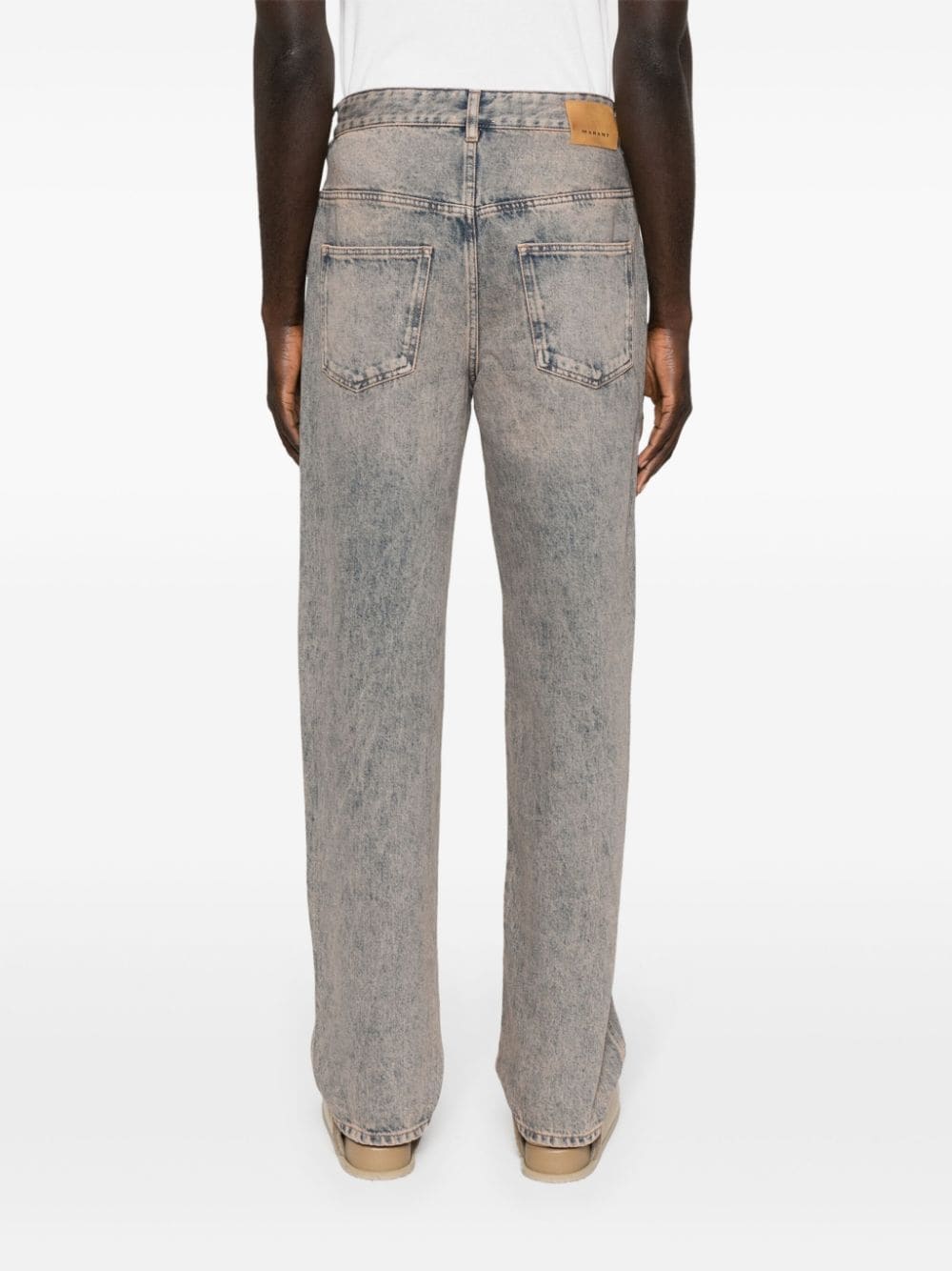 Shop Marant Jimmy Tapered-leg Jeans In Blue