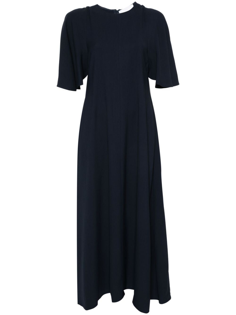 Shop Erika Cavallini Stretch-design Dress In Blue