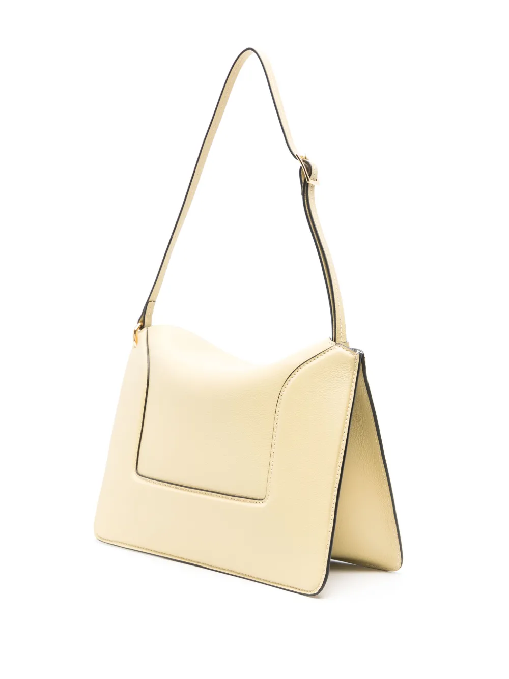 Wandler Penelope Shell Leather Shoulder Bag | Yellow | FARFETCH
