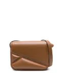 Wandler Oscar Trunk leather crossbody bag - Brown