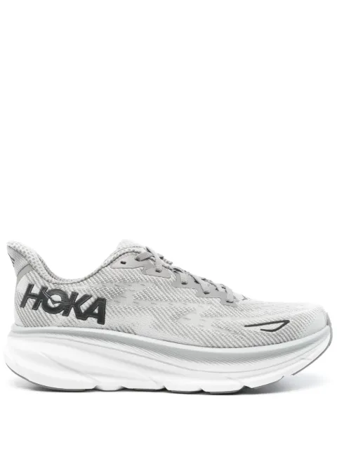 HOKA Clifton 9 ribbed sneakers