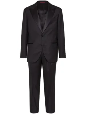 Brunello Cucinelli シングルスーツ | グレー | FARFETCH JP