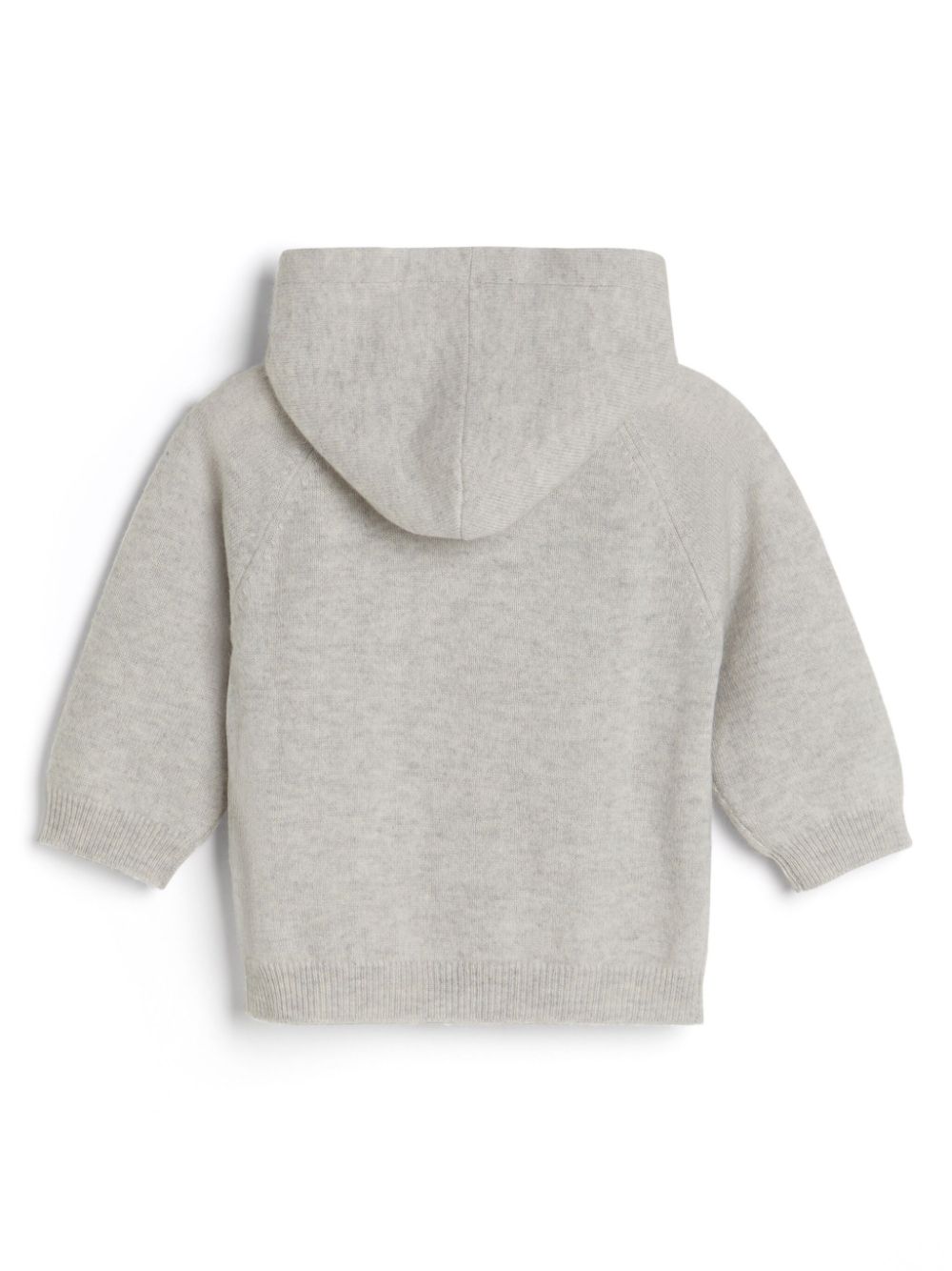 Shop Brunello Cucinelli Cashmere Zip-up Hoodie In Grey