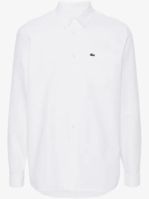 Lacoste skjorta med logotypmärke