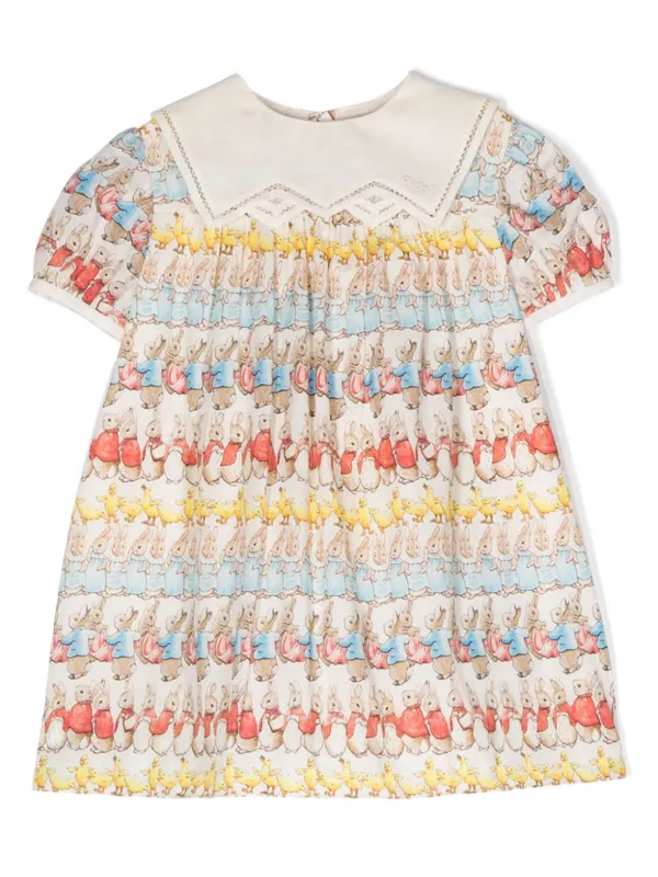 Gucci Kids x Peter Rabbit™ Cotton Dress - Farfetch