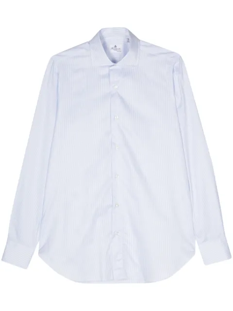 Finamore 1925 Napoli pinstriped classic shirt