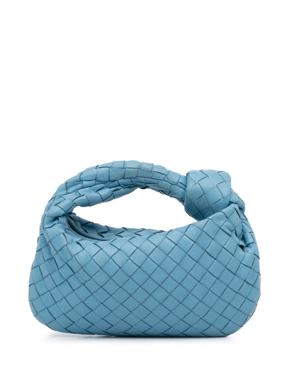 Bottega Veneta Pre-Owned 2018-2022 Intrecciato mini Jodie handbag - Blauw