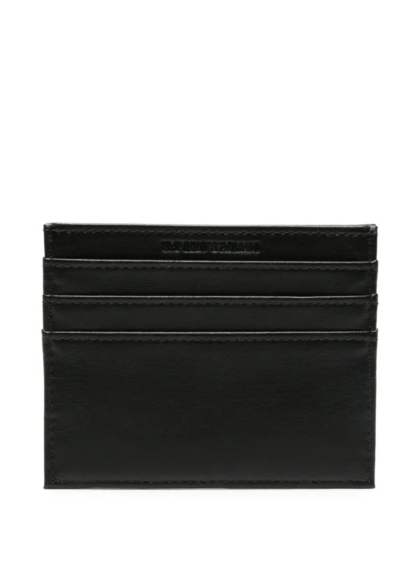 Emporio Armani logo-print faux-leather Cardholder - Farfetch