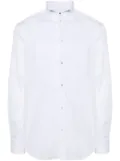 Emporio Armani bib-panel cotton shirt - White