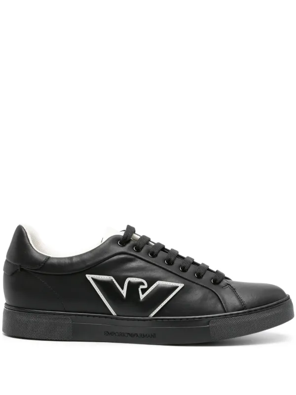 Emporio Armani レースアップ スニーカー - Farfetch