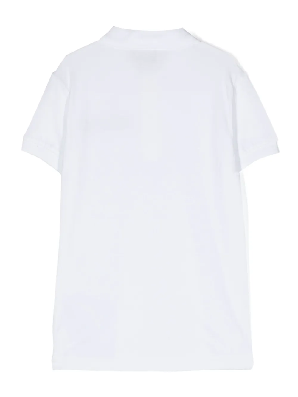 Moschino Kids logo-embroidered cotton polo shirt | Boys Polo Shirts | Image 2