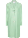 Harris Wharf London single-breasted felted coat - Green