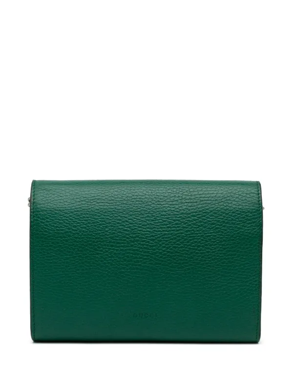 Emerald green gucci online bag