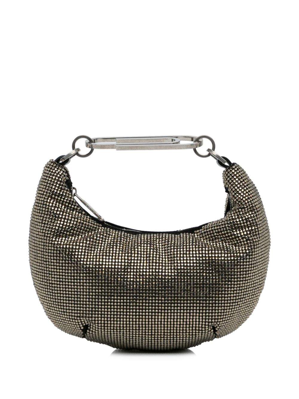 2022 Paperclip rhinestone-embellished handbag