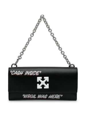 Off white purse cash on sale inside