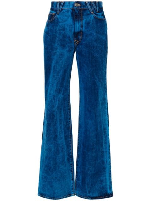 Vivienne Westwood Straight-Leg-Jeans mit Logo-Patch