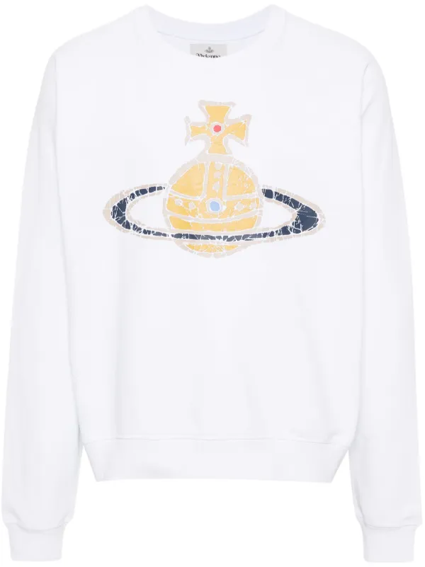 Vivienne Westwood Time Machine Orb print Sweatshirt Farfetch