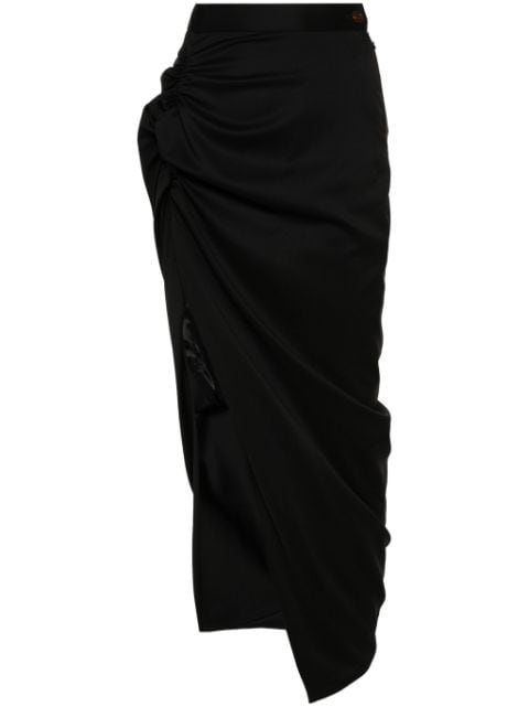 Vivienne Westwood falda con detalle drapeado
