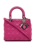 Christian Dior Pre-Owned 2012 medium Cannage Lady Dior two-way handbag - Pink