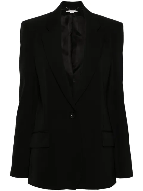 Stella McCartney بليزر صوف بصف أزرار