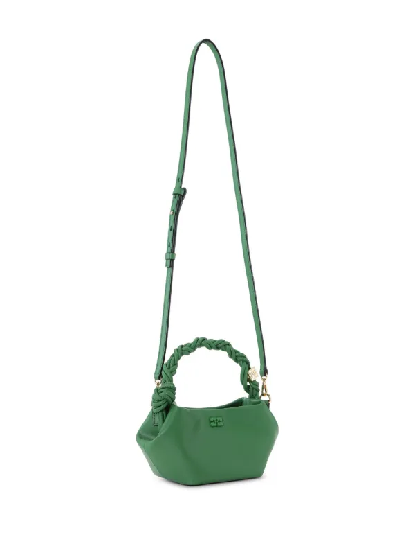 GANNI 緑色 ノットハンドル バッグ GANNI 緑色 ノットハンドル バッグ New Arrivals: GANNI | WE