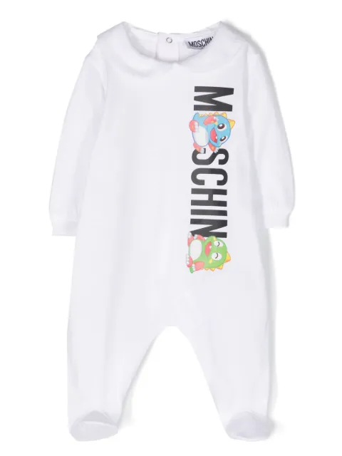 Moschino Kids x Puzzle Bobble cotton pajamas