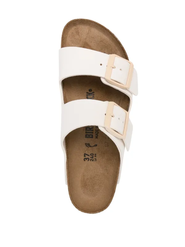 Birkenstock Sandália Arizona Com Fivela | Neutro | FARFETCH BR
