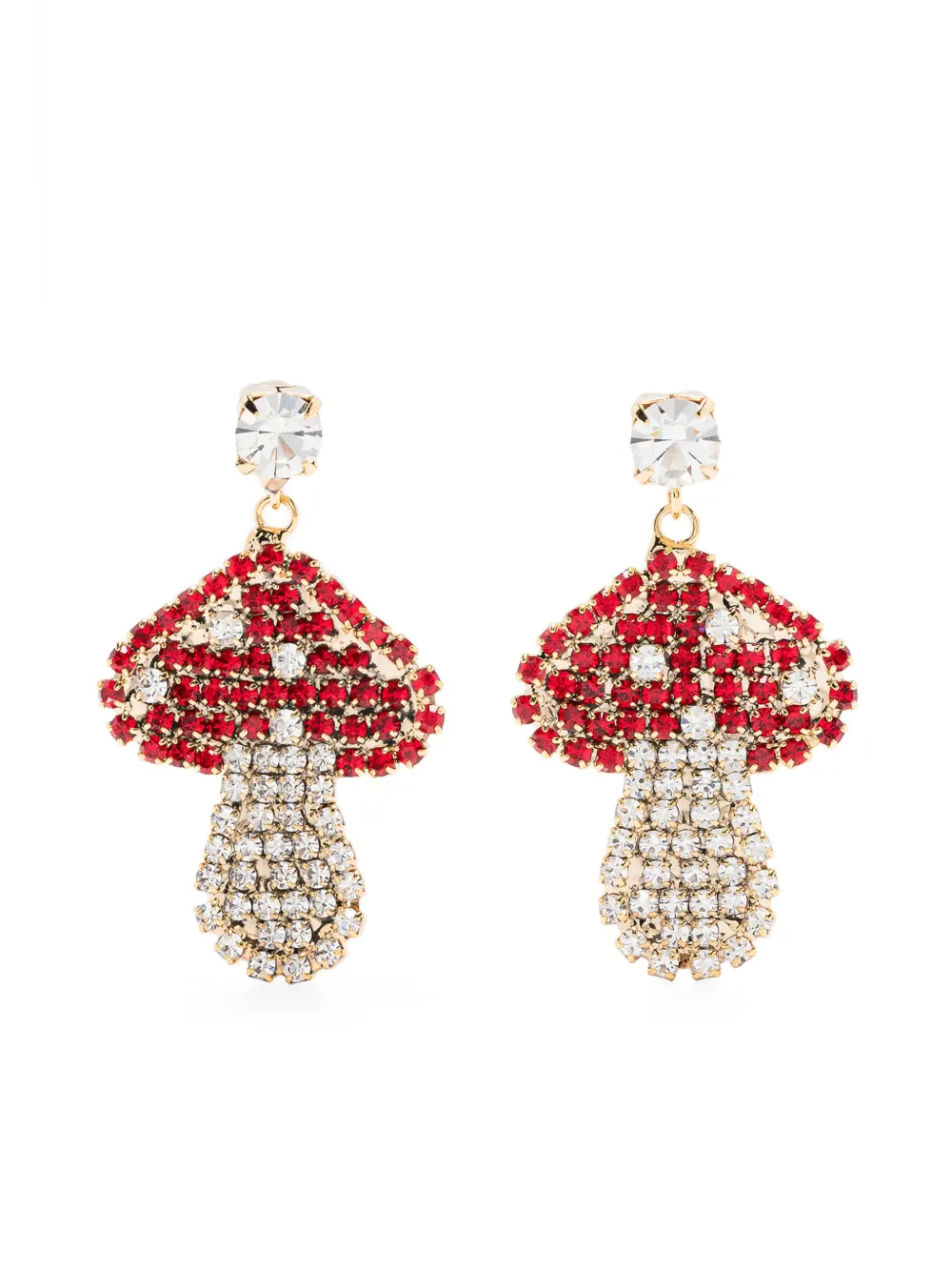 Rosantica Mushroom-shape Earrings In Gold