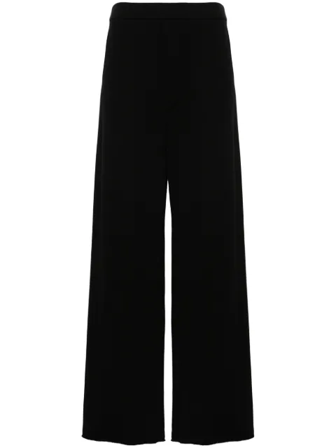 Gauchère wide-leg jersey trousers