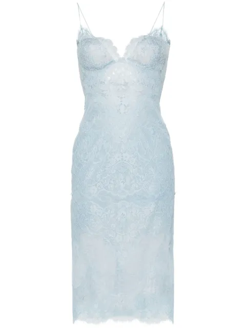 Ermanno Scervino Elegant Floral Sundress for Seaside Soirees