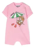 Moschino Kids Teddy Bear cotton shorties - Pink