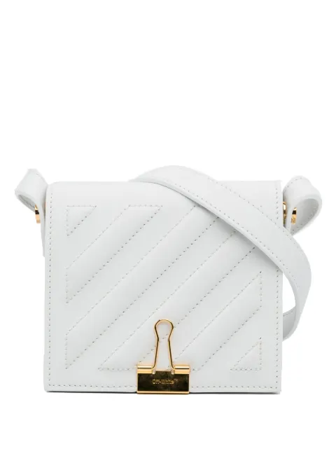 Off-White Pre-Owned Baby Binder Clip crossbody bag