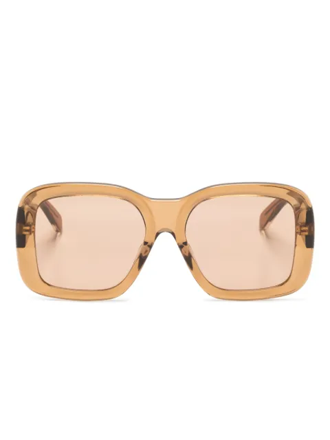 Stella McCartney Eyewear Óculos de sol quadrado com lentes coloridas