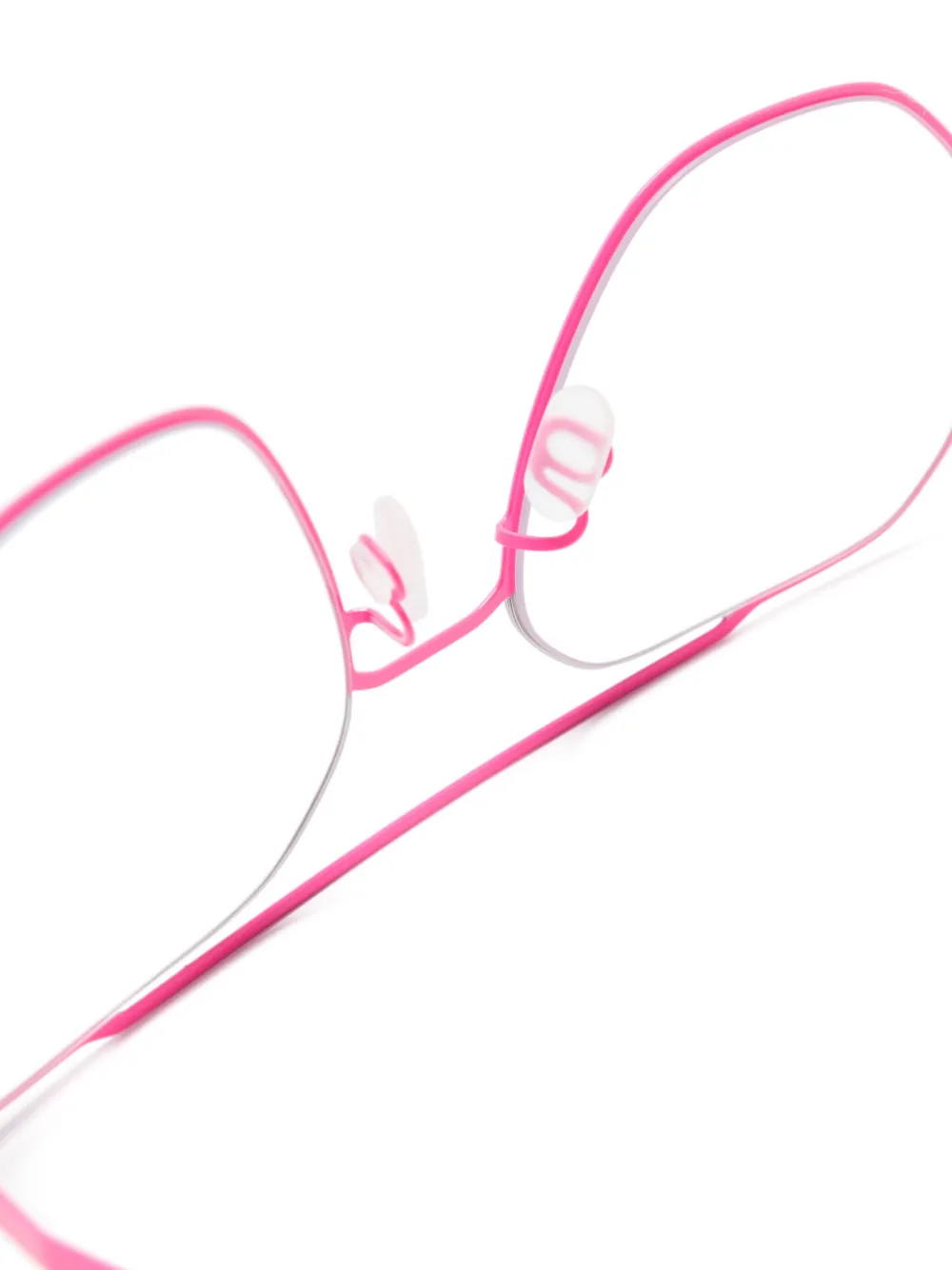 Mykita Arvo Pilot-frame Glasses In 粉色