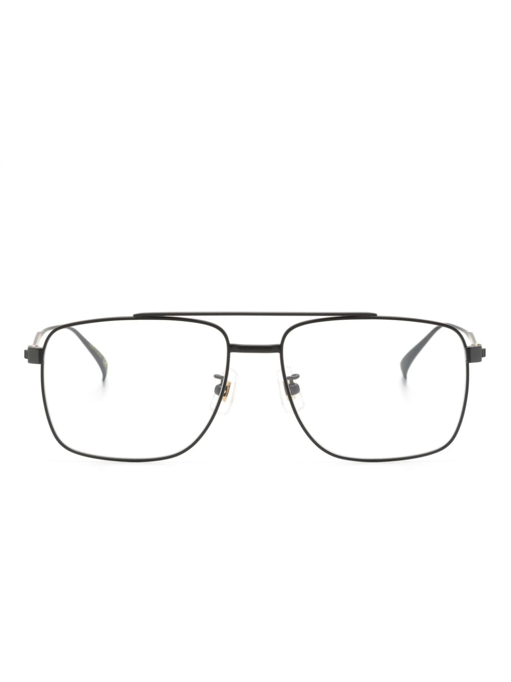 Dunhill Brille mit Pilotengestell - Schwarz