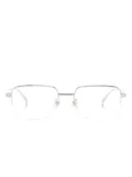 Dunhill rectangle-frame glasses - Silver
