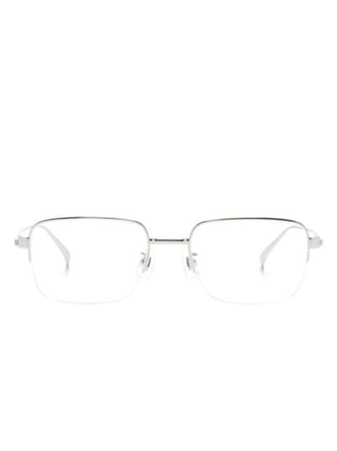 Dunhill rectangle-frame glasses