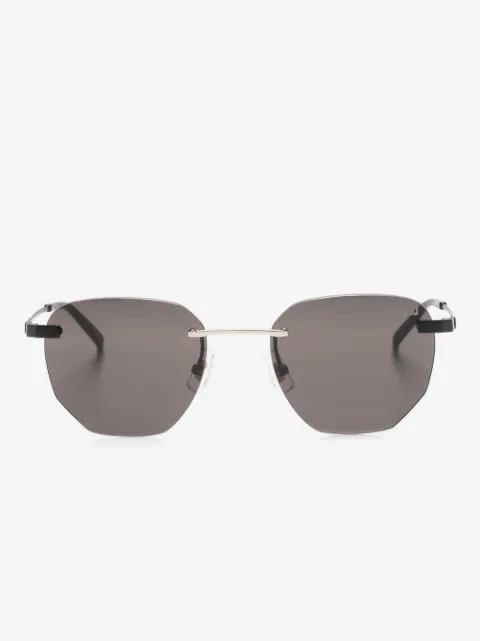Dunhill gafas de sol con montura geométrica