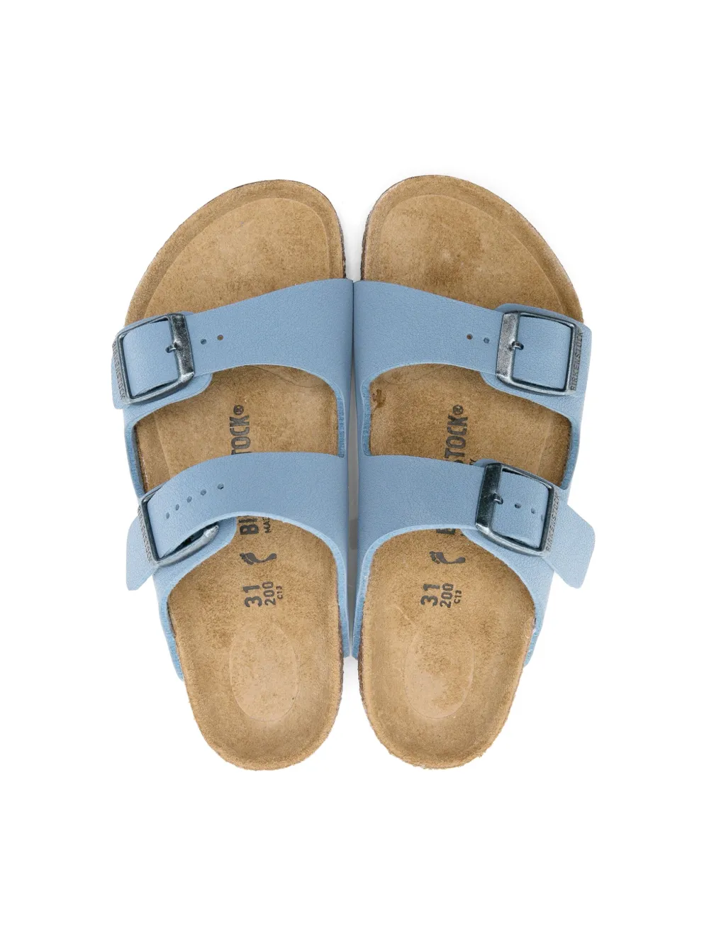 Shop Birkenstock Arizona Double-strap Sandals In Blue