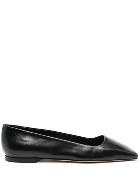 Aeyde Matti square-toe ballerina shoes