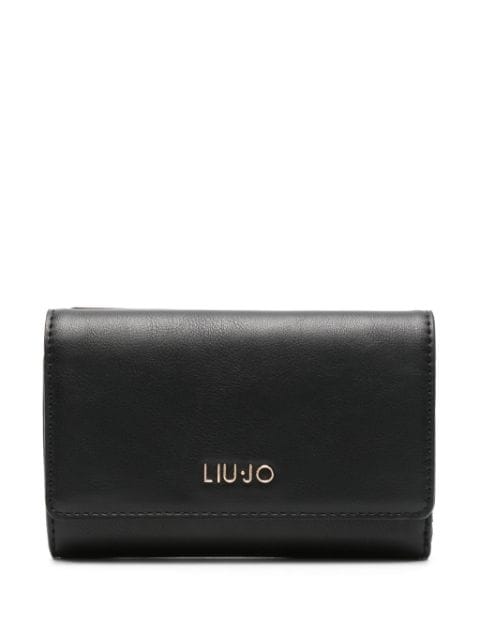 LIU JO logo-lettering bi-fold wallet