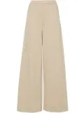Gauchère wide-leg jersey trousers - Neutrals