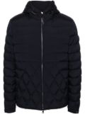 Moncler hooded puffer jacket - Blue