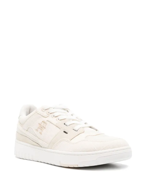 Tommy Hilfiger Textured low-tops Sneakers Neutrals FARFETCH PH