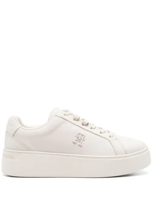 Baskets Court à plateforme - Tommy Hilfiger - Modalova