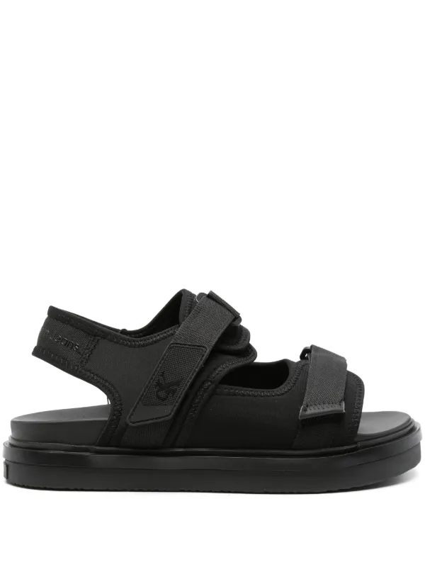 Calvin Klein Jeans タッチストラップ サンダル | ブラック | FARFETCH JP