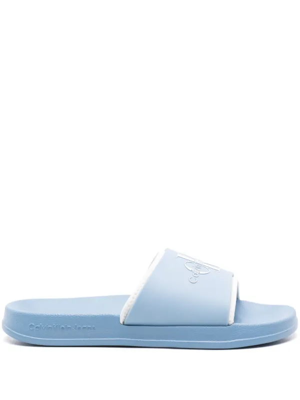 【 】カルバンクライン ロゴビーチサンダル カルバン クライン Calvin Klein Calvin Klein カルバンクライン