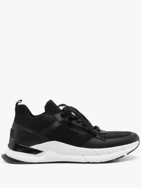 Calvin Klein logo-print mesh sneakers