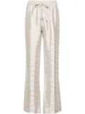 Zadig&Voltaire Pomy jacquard trousers - Brown
