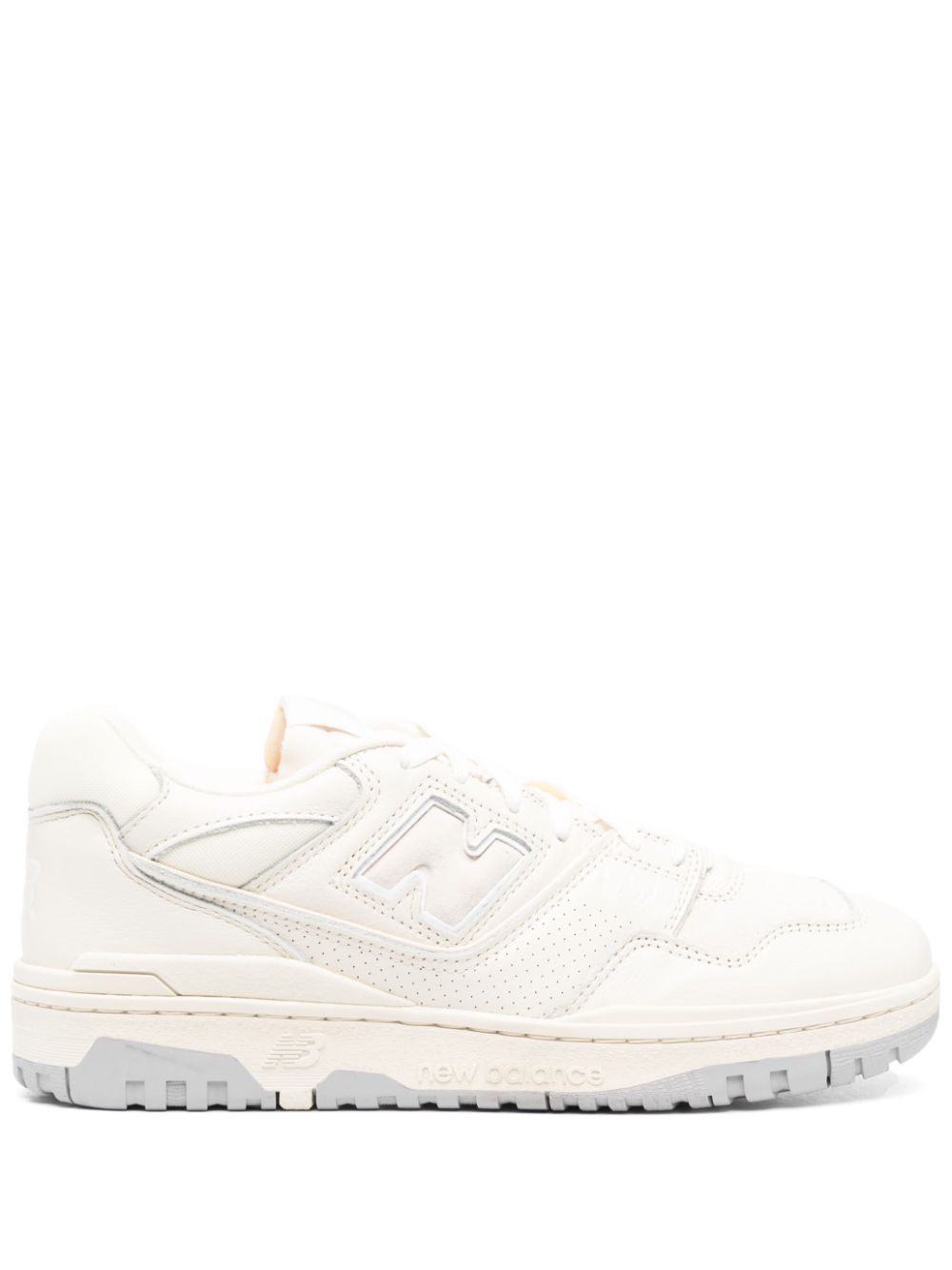 Shop New Balance 550 "white/cream" Sneakers In Neutrals